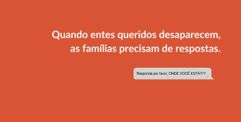 Mais de 195 mil pessoas desaparecidas em todo o mundo