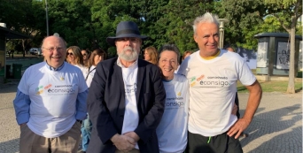 João Proença, Francisco George, Rosa Mota e João Gil