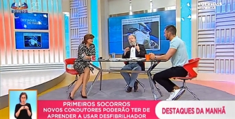 SIC, entrevista a Francisco George sobre Primeiros Socorros